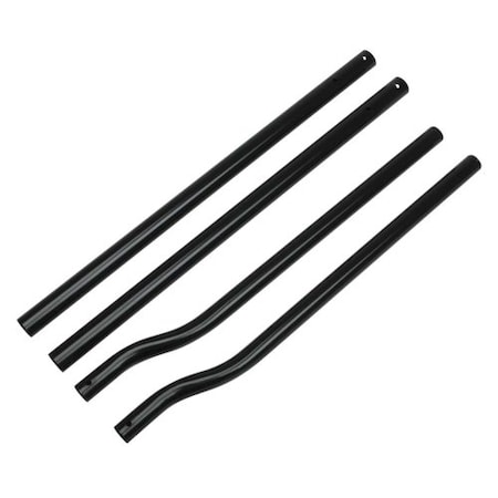 Warner Side Pole Kit 15", Black, Bagged 10235